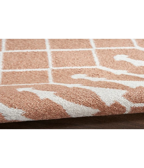 Nourison Astra Machine Washable Copper ASW10 2 ft. 2 in. X 8 ft. Rectangle Rug