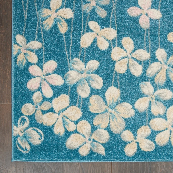 Nourison Tranquil Area Rug TRA04-Turquoise