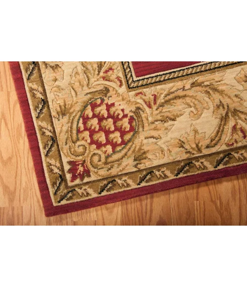 Nourison Home Vallencierre Red VA10 2ft. x 3ft. Rect. Rug