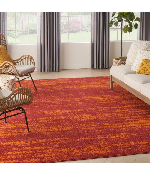 Nourison Nourison Essentials Area Rug NRE03 Red