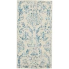 Nourison Home Jubilant JUB09 Ivory Blue 2 ft. X 4 ft. Area Rug