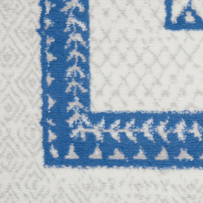 Nourison Whimsicle Area Rug WHS13-Ivory Blue