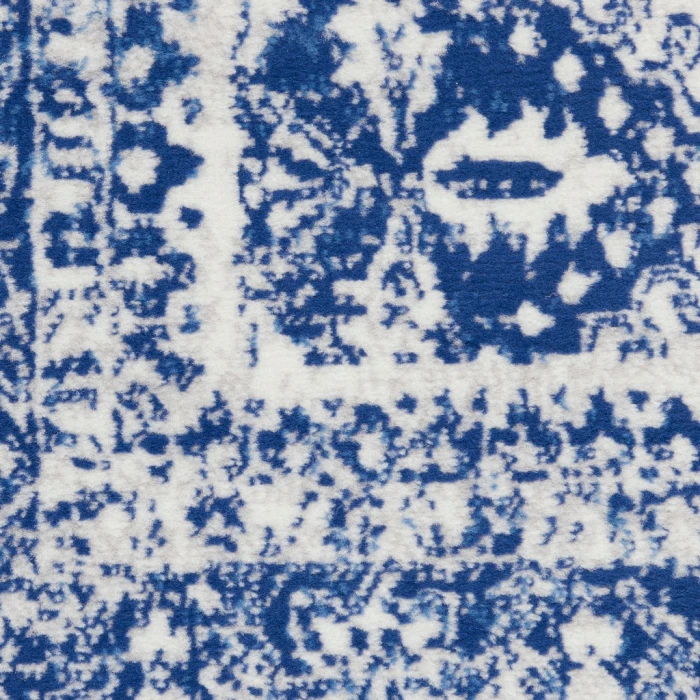 Nourison Whimsicle Area Rug WHS15-Ivory Navy