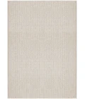 Nourison Natural Texture Ivory Beige NTX01 4 ft. X 6 ft. Rect. Rug