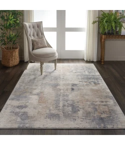 Nourison Home Rustic Textures RUS05 Beige Grey 3 ft. 11 in. X 5 ft. 11 in. Area Rug