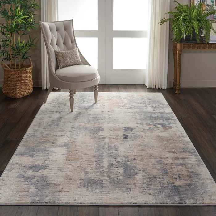 Nourison Rustic Textures Area Rug RUS05-Beige/Grey
