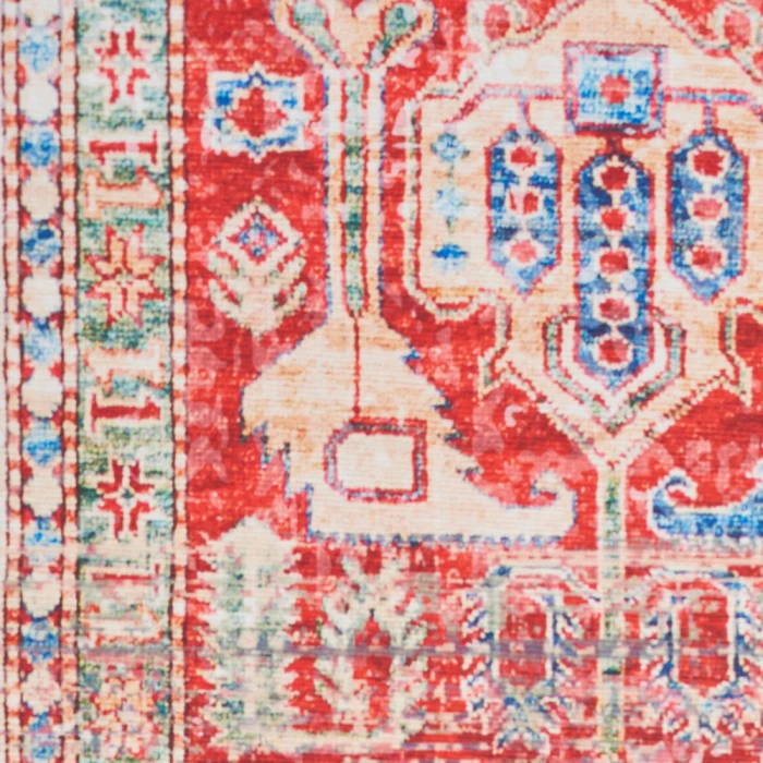 Nourison Fulton Area Rug FUL09 Red