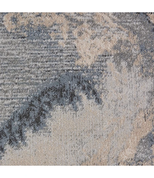 Nourison Maxell Round Area Rug MAE08-Grey