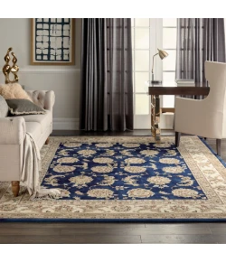 Nourison Home Nourison 2000 2022 Navy 7 ft. 9 in. X 9 ft. 9 in. Area Rug