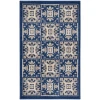 Nourison Home Aloha ALH34 Blue 2 ft. 8 in. X 4 ft. Area Rug