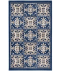 Nourison Aloha Blue ALH34 2 ft. 8 in. X 4 ft. Rectangle Rug