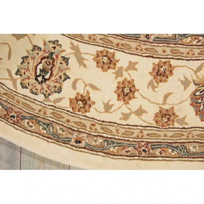 Nourison 2000 Round Area Rug 2023-Ivory