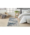 Nourison Aloha Blue Grey ALH31 2 ft. X 6 ft. Rectangle Rug
