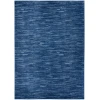 Nourison Home Nourison Essentials NRE01 Navy Blue 4 ft. X 6 ft. Area Rug