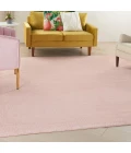 Nourison Essentials Pink Area Rug NRE01-Pink