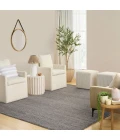 DKNY Pure Knots Grey KNT01 10 ft. X 14 ft. Rect. Rug