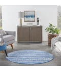 Nourison Whimsicle Area Rug WHS16-Light Blue Ivory