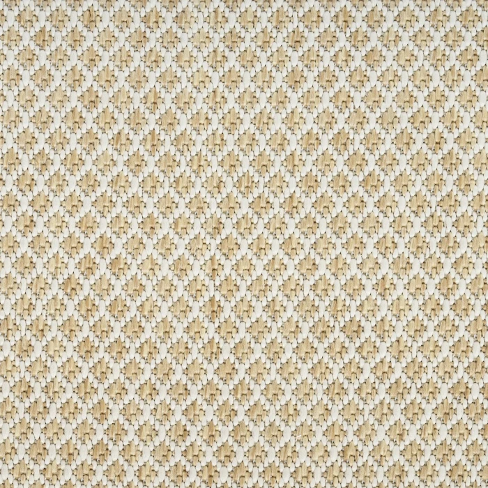 Nourison Home Courtyard Tan COU01 5ft. x Round Round Rug