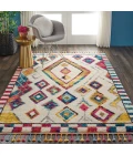 Nourison Home Nomad White NMD02 3ft.11in. x 6ft. Rect. Rug