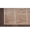 Nourison Serenity Home Mocha Ivory SRH05 3 ft. 11 in. X 5 ft. 11 in. Rectangle Rug