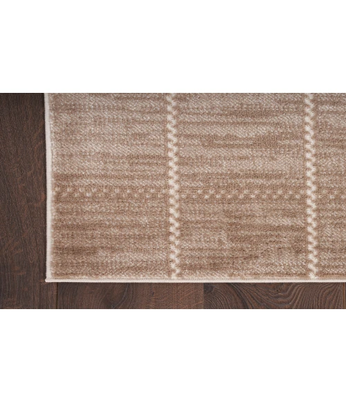 Nourison Serenity Home Mocha Ivory SRH05 3 ft. 11 in. X 5 ft. 11 in. Rectangle Rug