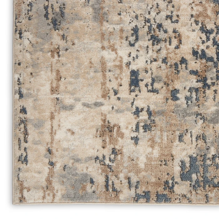 Nourison Quarry Beige Grey QUA01 8 ft. X 10 ft. Rect. Rug