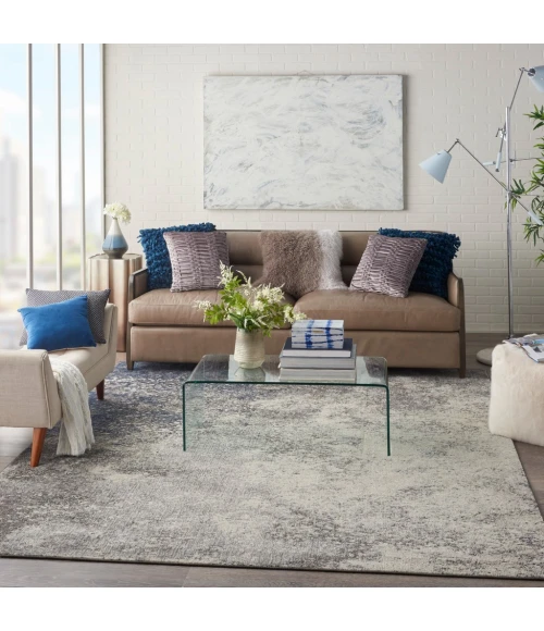 Nourison Passion Area Rug PSN10-Charcoal/Ivory