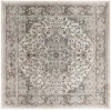 Nourison Home Quarry QUA05 Ivory Grey 7 ft. 10 in. Square Area Rug