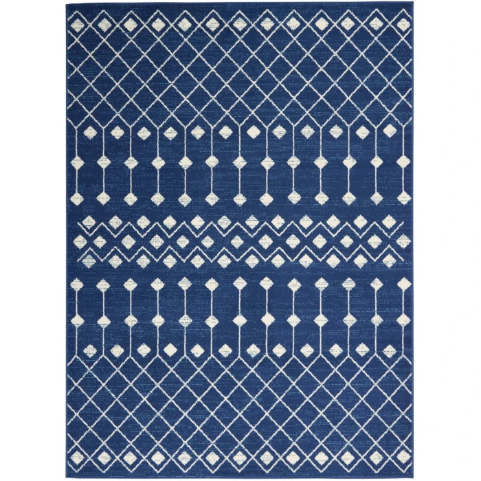 Nourison Grafix Area Rug GRF37-Navy