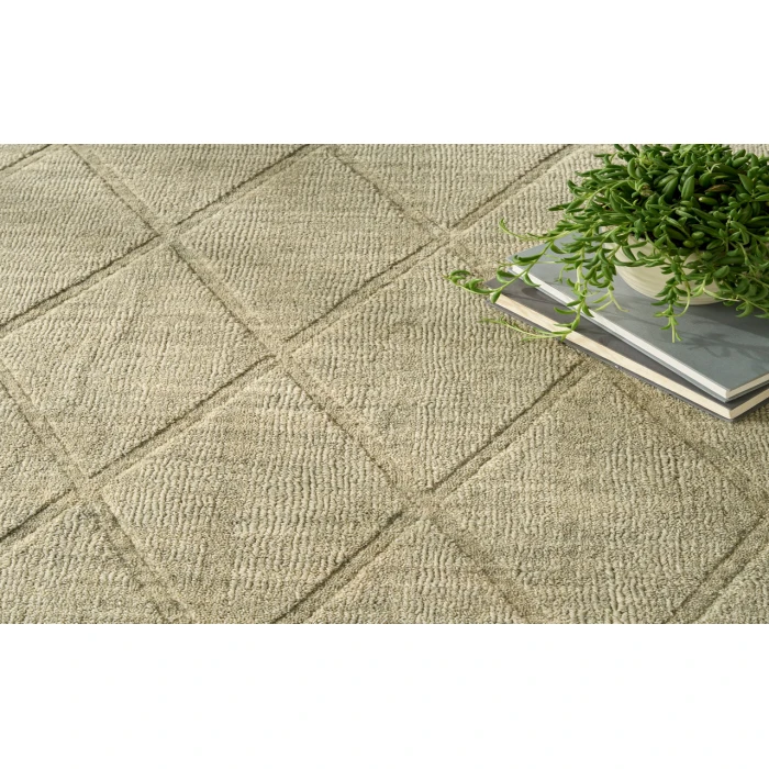 Nourison Wool Haven Sage WOH01 3 ft. 9 in. X 5 ft. 9 in. Rectangle Rug