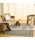 Nourison Home Nordic Ivory Grey NRC03 4 ft. X 6 ft. Rectangle Rug