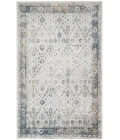 Nourison Astra Machine Washable Ivory Blue ASW16 4 ft. X 6 ft. Rectangle Rug