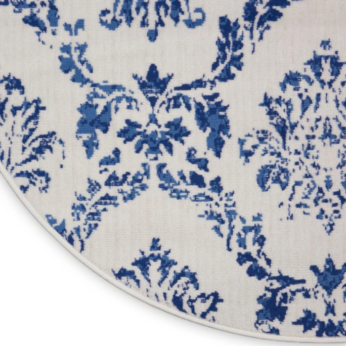 Nourison Whimsicle Area Rug WHS01-Ivory Navy