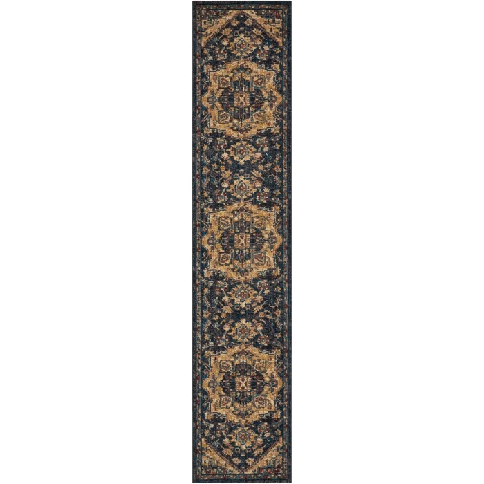 Nourison 2020 Runner Area Rug NR206-Midnight
