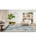 Nourison Garden Oasis Blue GOA05 9 ft. X 12 ft. Rectangle Rug