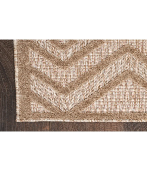 Nourison Versatile Natural Beige NRV01 2 ft. X 6 ft. Rectangle Rug