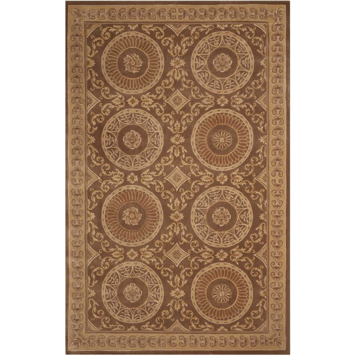 Nourison Home Versailles Palace Brown VP50 5ft.3in. x 8ft.3in. Rect. Rug