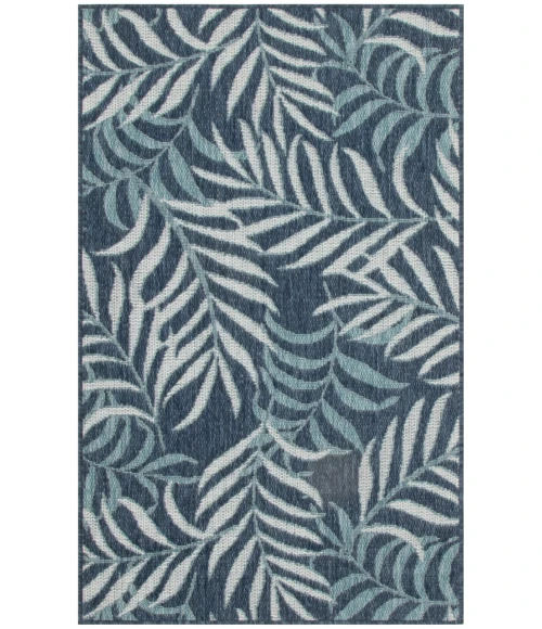 Nourison Garden Oasis Navy GOA01 3 ft. X 5 ft. Rectangle Rug