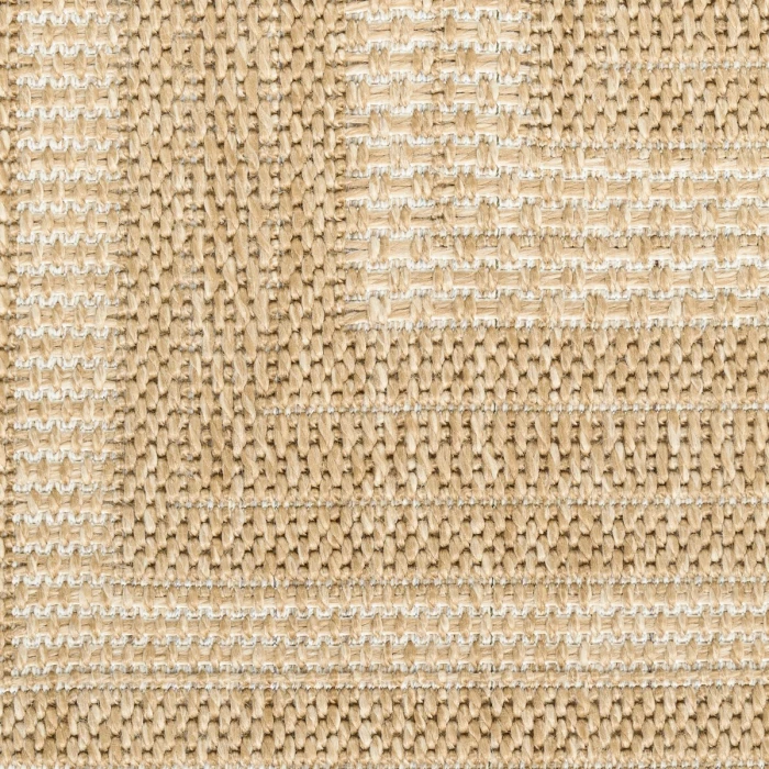 Nourison Tulum Taupe Ivory TLM04 6 ft. X 9 ft. Rect. Rug