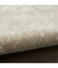 Nourison Twilight Area Rug TWI06 Ivory Green 5'6" x 8'