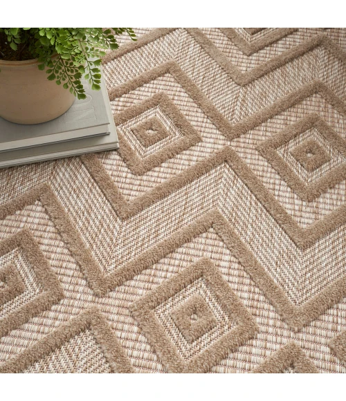 Nourison Versatile Area Rug NRV01 Natural Beige