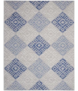 Nourison Home Whimsicle WHS18 Grey Blue 7 ft. X 10 ft. Area Rug