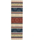 Nourison Home India House Blue IH84 2ft.3in. x 7ft.6in. Rect. Rug