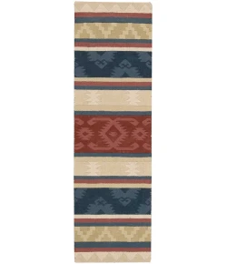 Nourison Home India House Blue IH84 2ft.3in. x 7ft.6in. Rect. Rug