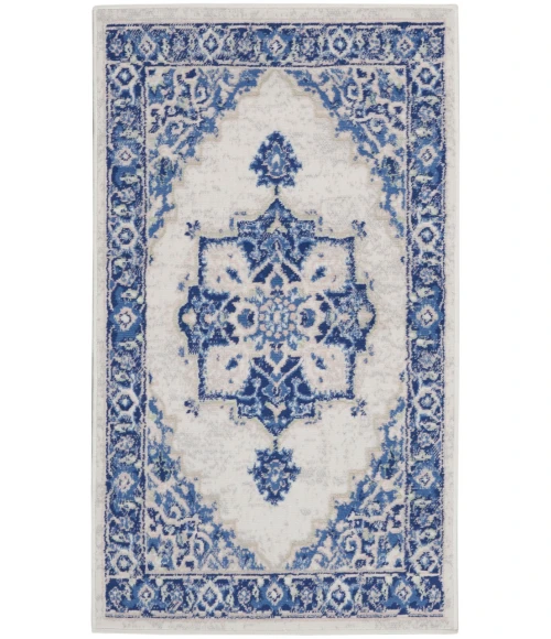Nourison Whimsicle Area Rug WHS03-Ivory Blue