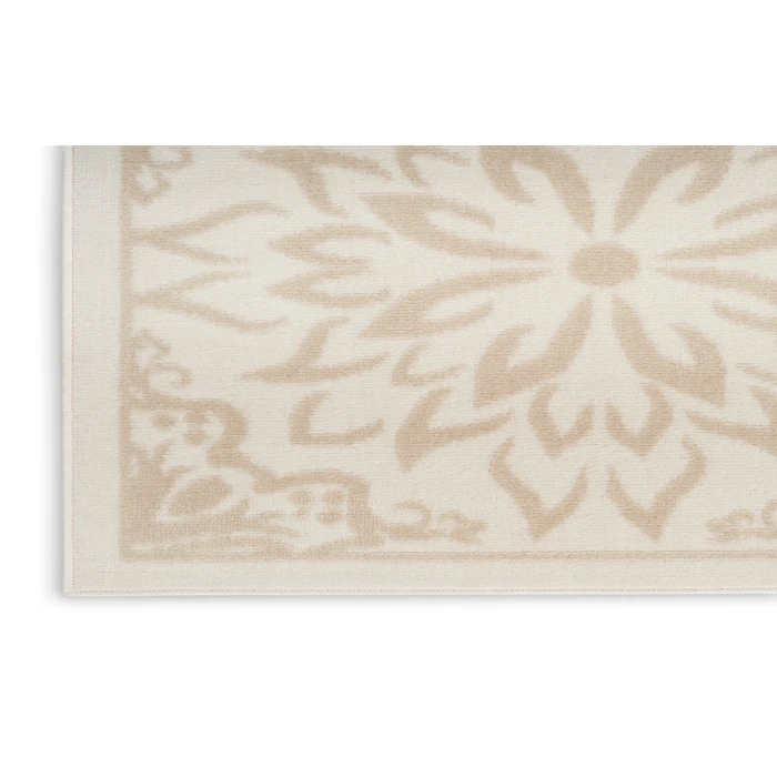 Nourison Jubilant Ivory Beige JUB06 2 ft. X 4 ft. Rectangle Rug