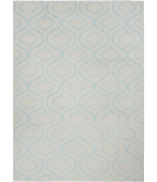 Nourison Jubilant Area Rug JUB19-Ivory/Blue