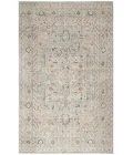 Nourison Oushak Home Light Grey OUS02 5 ft. 5 in. X 7 ft. 3 in. Rectangle Rug