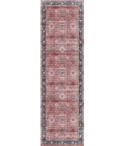 Nourison Home Fulton FUL12 Brick 2 ft. 3 in. X 7 ft. 6 in. Area Rug