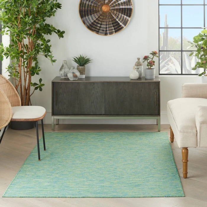 Nourison Positano Area Rug POS01-Blue/Green